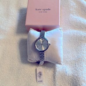 NWT Kate Spade Silvertone Wristwatch